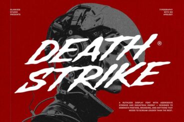 20+ Best Aggressive Fonts for Powerful Designs