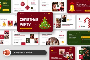 20+ Festive Christmas-Themed PowerPoint Presentation Templates