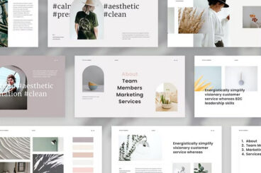 50+ Best Clean PowerPoint Templates (Free & Pro)