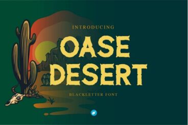 20+ Awesome Desert Fonts for Wild Aesthetic Designs