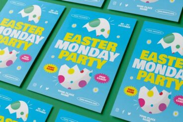 25+ Best Easter Templates: Egg Hunt Flyers, Invitations, Posters & More