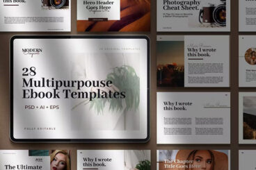 40+ Best Modern eBook Templates in 2026 (Free & Pro)