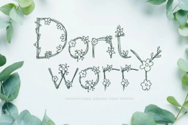 30+ Best Flower Fonts (Free & Pro Floral Fonts)