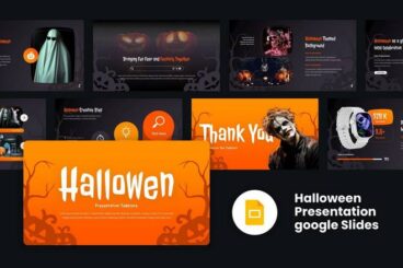 20+ Spooky Halloween Google Slides Templates & Themes
