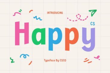 25+ Joyful & Happy Fonts for Cheerful Vibes