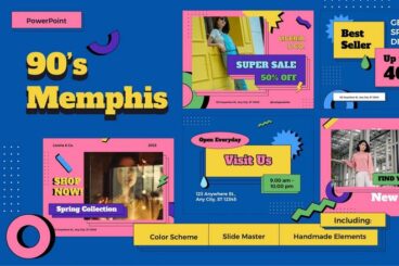 20+ Highest-Rated Retro PowerPoint Templates for Groovy Presentations