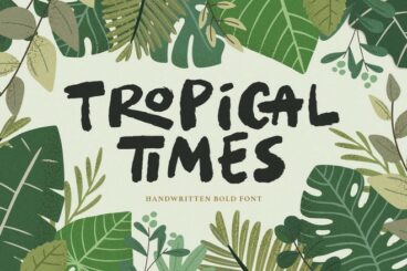 45+ Handpicked Tropical Fonts (Free & Pro) for 2026