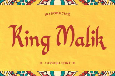 20+ Beautiful Turkish Fonts With Exotic Flair and Ottoman Influence