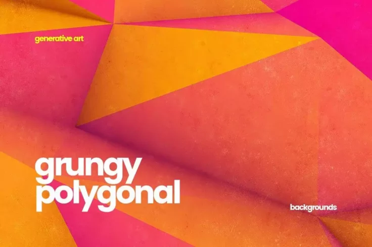 View Information about 10 Grungy Polygonal Backgrounds