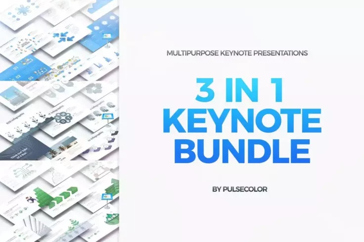 View Information about 3-in-1 Animated Keynote Templates Bundle