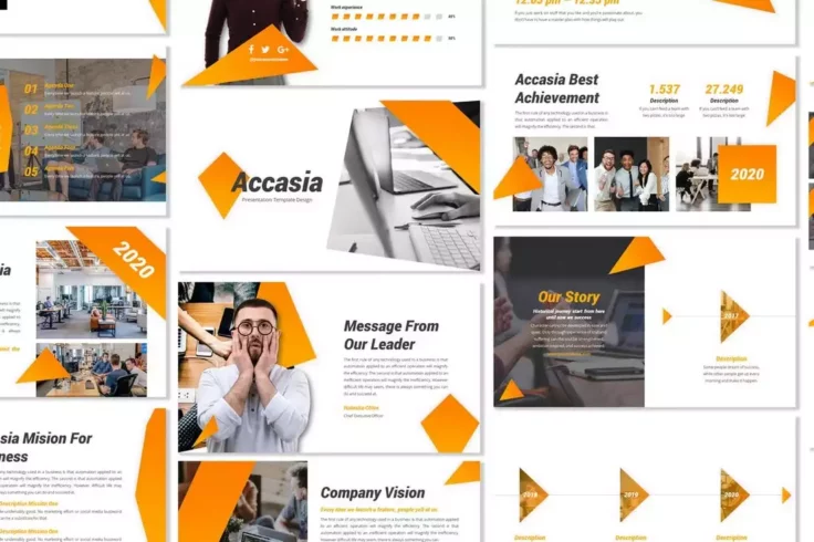 View Information about Accasia Creative Business PowerPoint Template