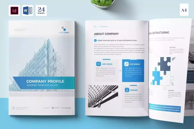 View Information about Agency & Company Profile Word Template