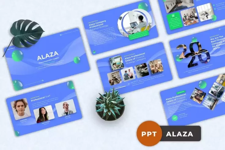 View Information about Alaza Financial PowerPoint Templates