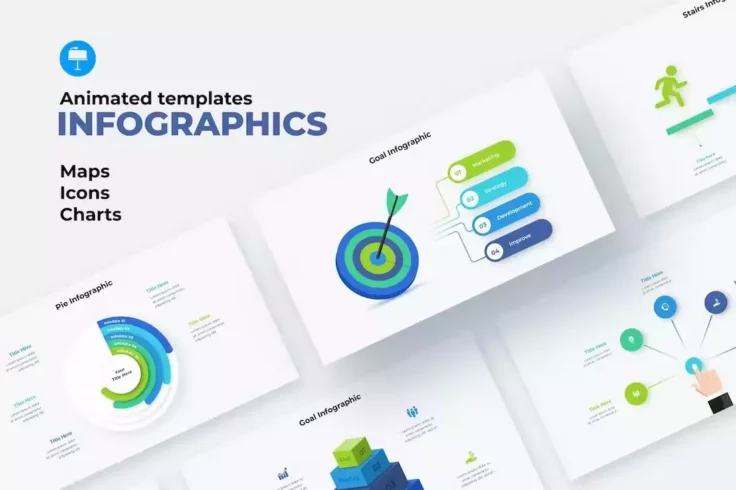 View Information about Animated Infographic Slides for Keynote