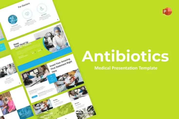 View Information about Antibiotics Medical PowerPoint Template