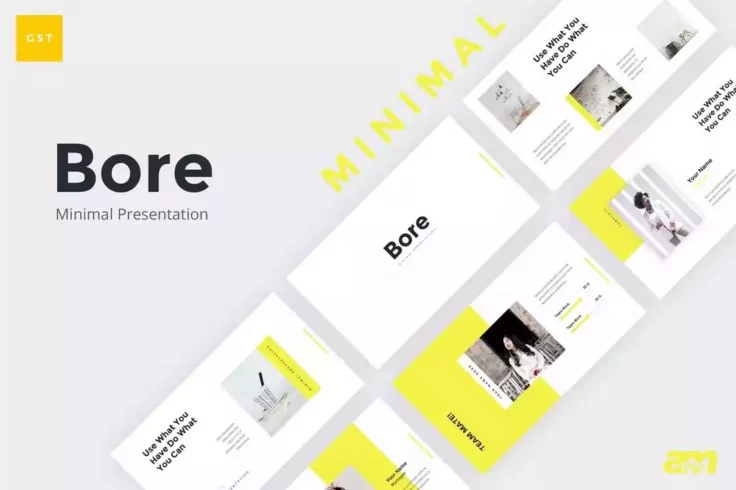View Information about Bore Clean & Minimal Google Slides Theme