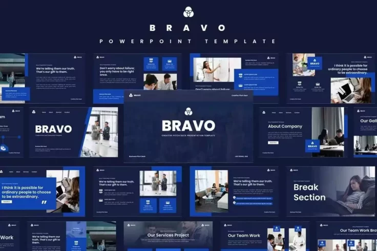 View Information about Bravo Animated Pitch Deck PowerPoint Template