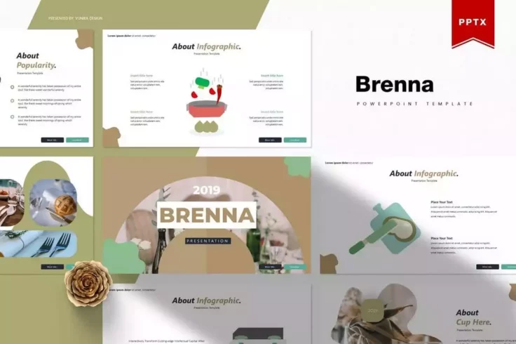 View Information about Brenna Modern PowerPoint Template