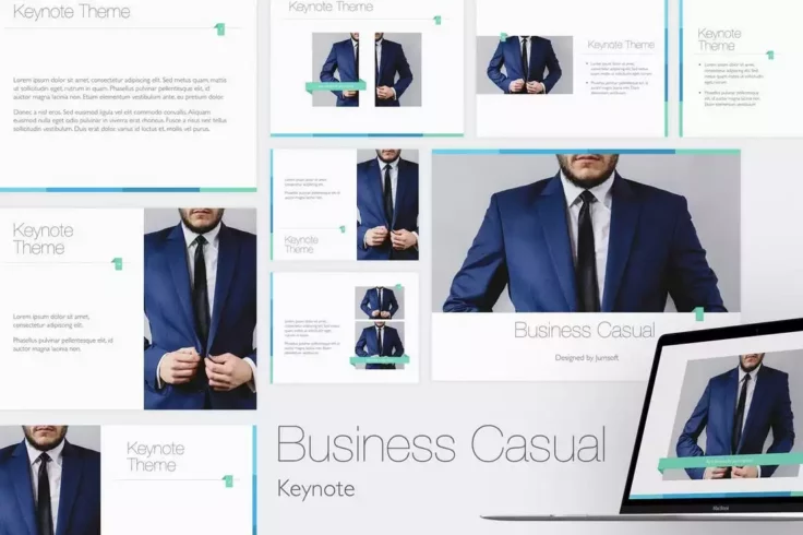 View Information about Business Casual Keynote Template