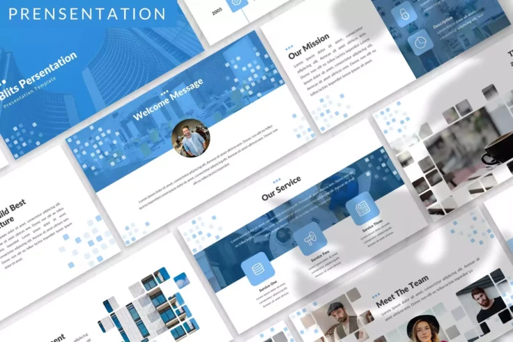 View Information about Blits Presentation Template