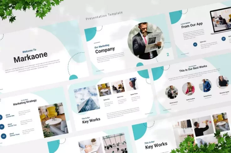 View Information about Business Marketing PowerPoint Template