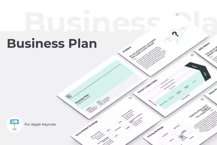View Information about Business Plan Keynote Presentation Template