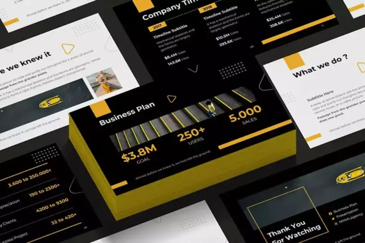 View Information about Business Plan Presentation Template