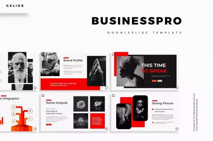 View Information about Business Pro Presentation Template