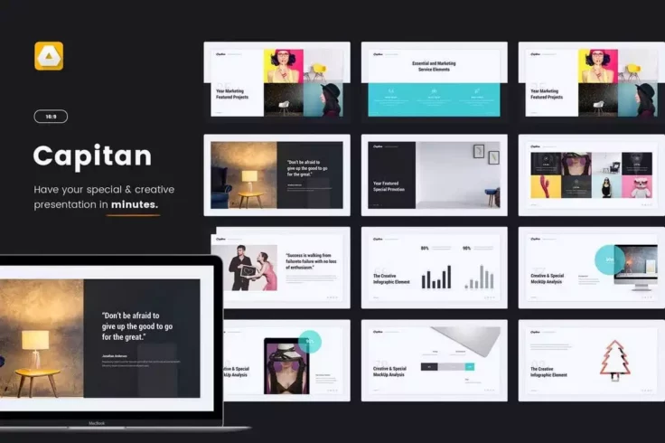 View Information about Capitan Minimal Google Slides Template