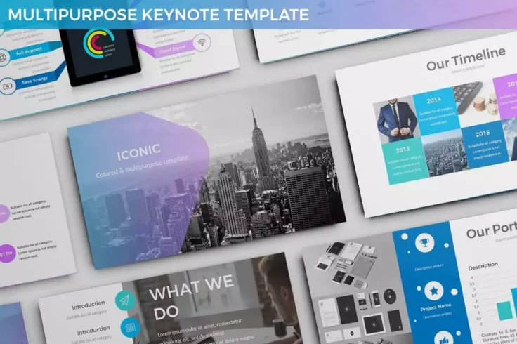 View Information about Cardinal Animated Keynote Template