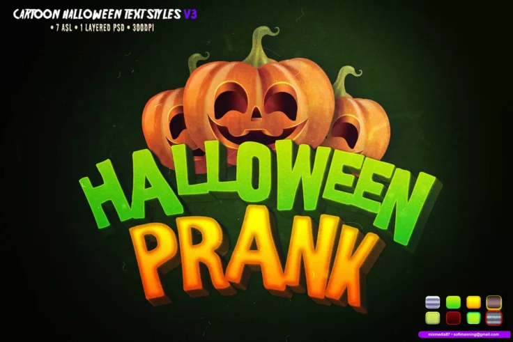 View Information about Cartoon Effects Photoshop Text Plugin