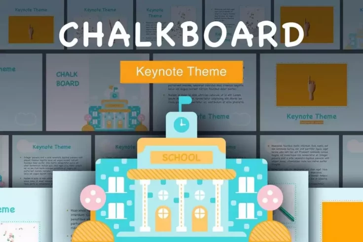 View Information about Chalkboard Presentation Template