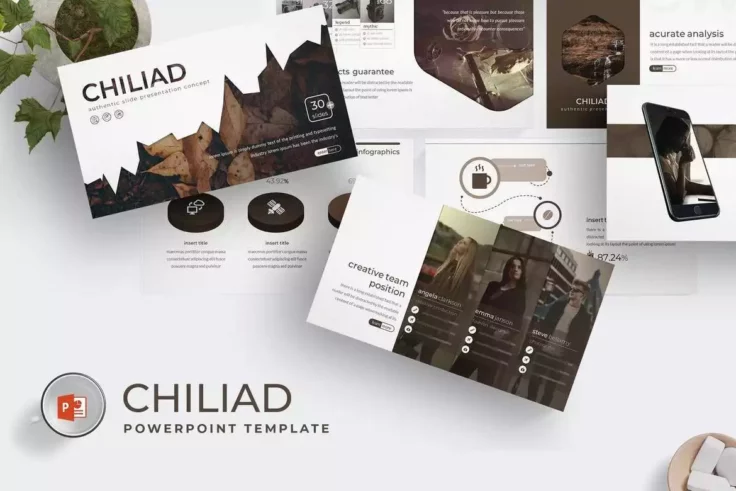 View Information about Chiliad Visual PowerPoint Template