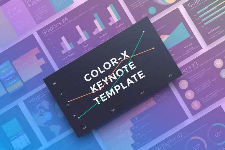 View Information about Color-X Presentation Template