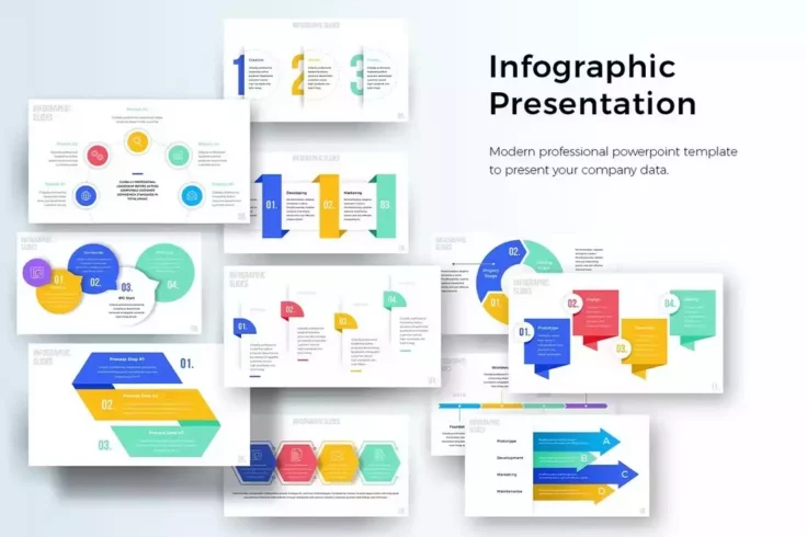 View Information about Colorful PowerPoint Infographic Template