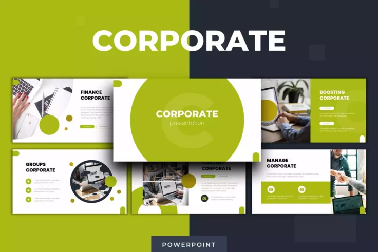 View Information about Modern Corporate PowerPoint Template