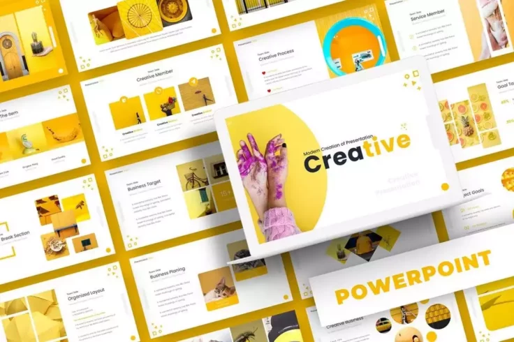View Information about Creative Presentation Template