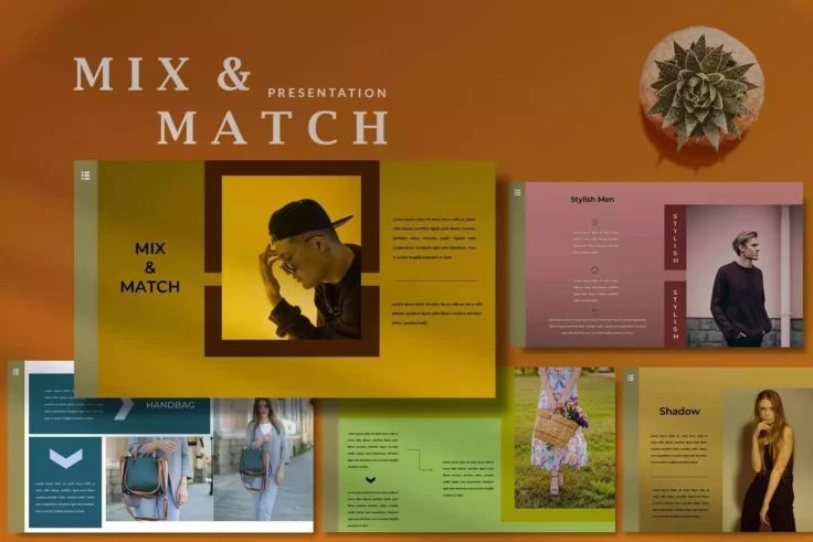 View Information about Mix & Match PowerPoint Template