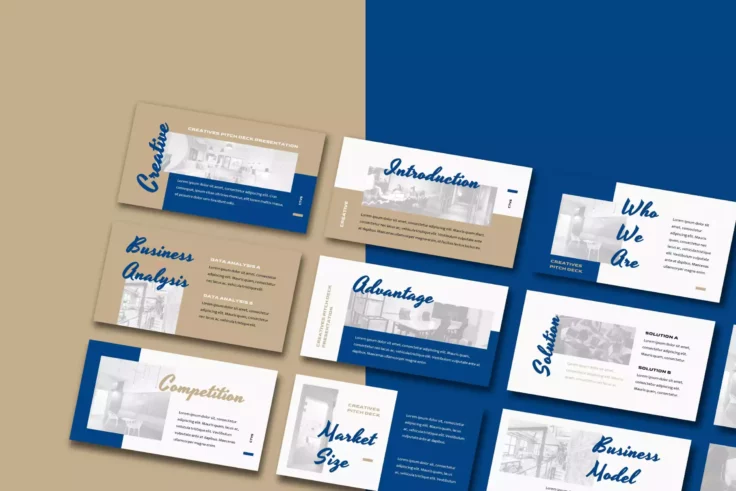 View Information about Creatives Pitch Deck Template
