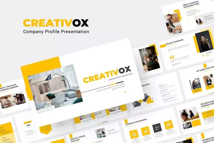 View Information about Creativox Presentation Template