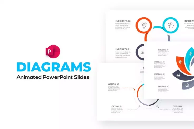 View Information about Diagrams & Flow Charts Animated PowerPoint Template