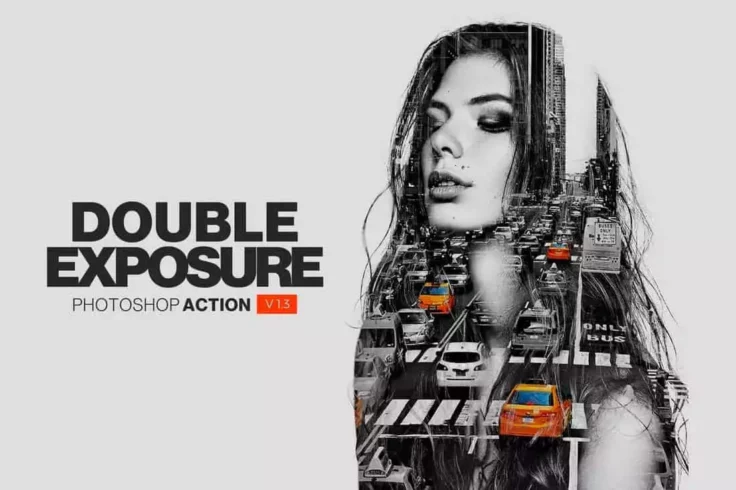 View Information about Double Exposure Photoshop Action