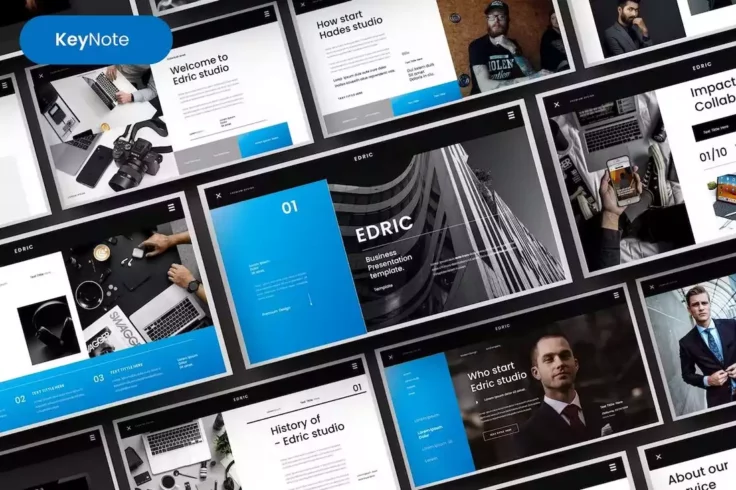 View Information about Edric Corporate Business Keynote Template