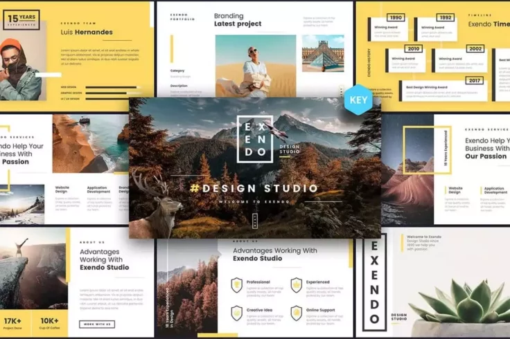 View Information about Exendo Modern Keynote Template