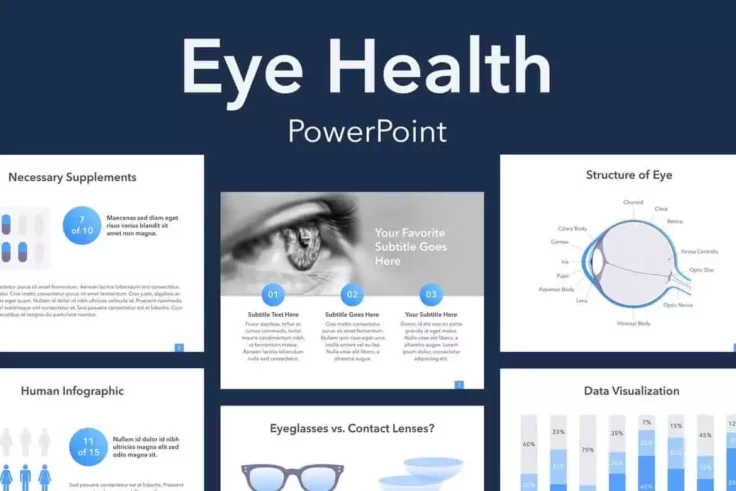 View Information about Eye Health PowerPoint Template