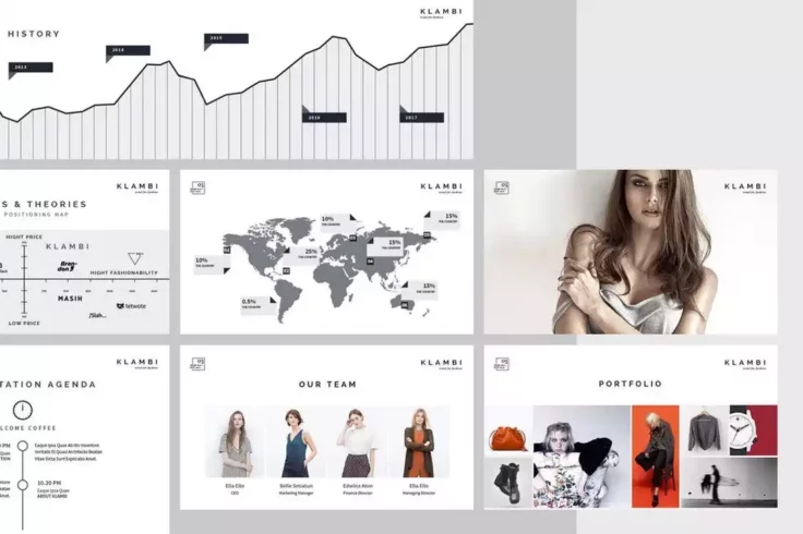 View Information about Fashion Keynote Template