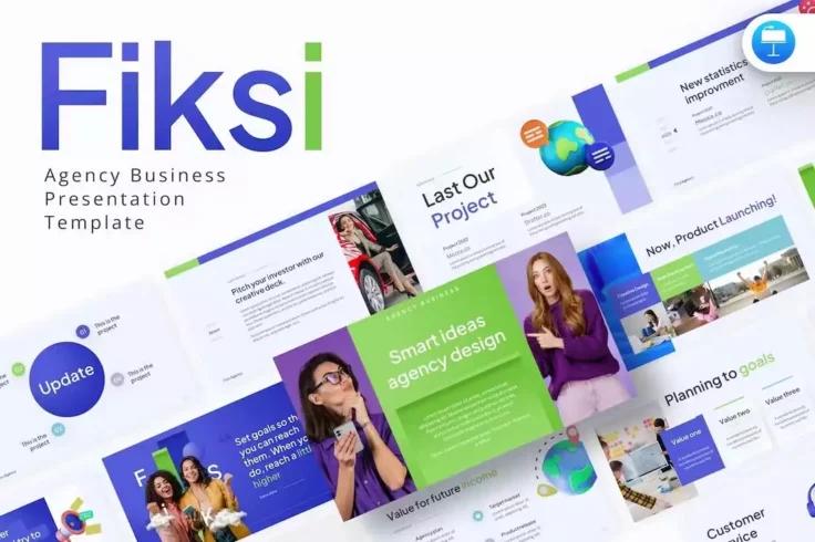 View Information about Fiksi Creative Business Keynote Template