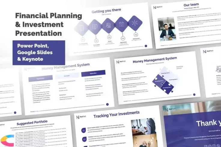 View Information about Financial Planning & Investment PowerPoint Template