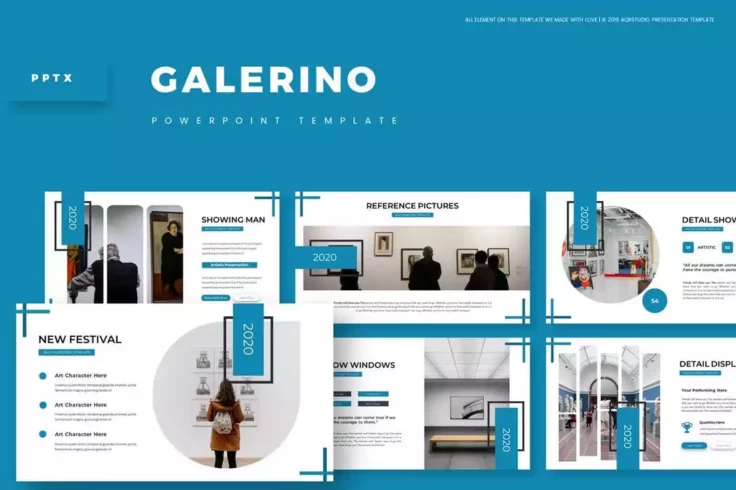 View Information about Galerino Presentation Template