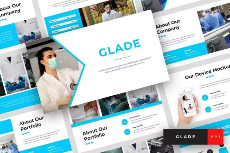 View Information about Glade Presentation Template